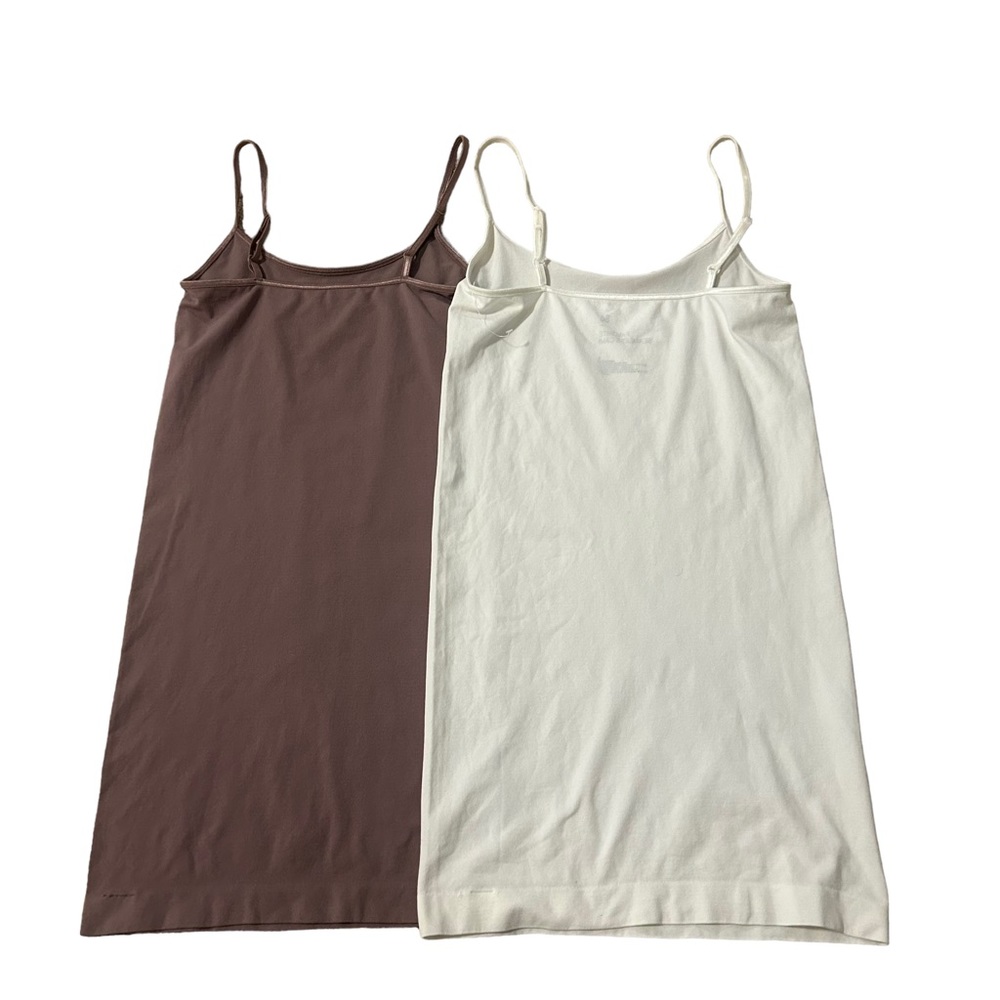 || NEW || SO Set of 2 Purple & White Seamless Cami’s Women’s XS - Picture 2 of 3
